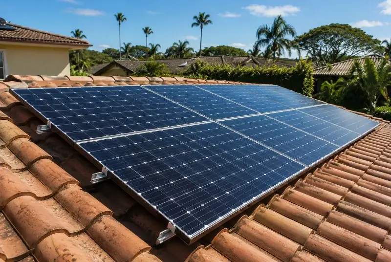 Installation de panneaux solaires à Villeneuve